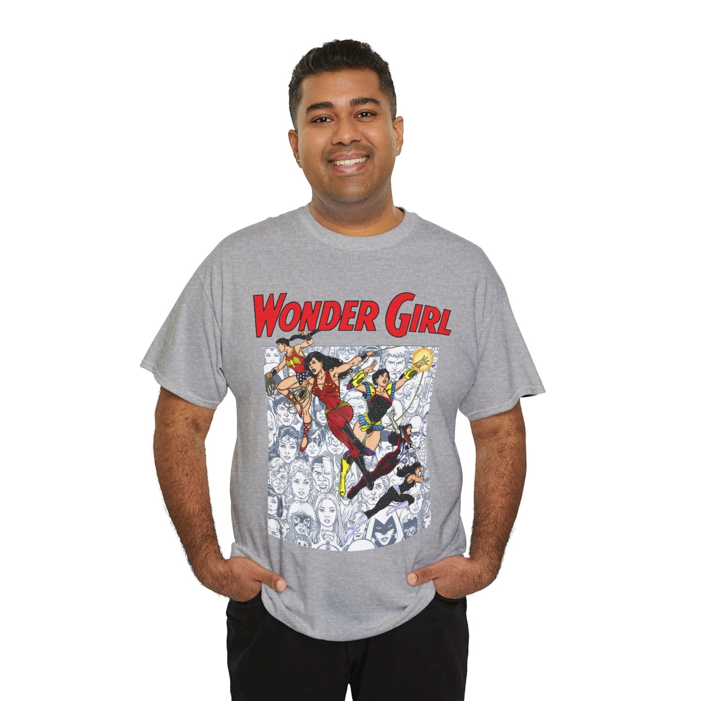 Wonder Girl T-Shirt - George Perez Art - Donna Troy, Troia - The New Teen Titans - DC Comics - Wonder Woman's Sister