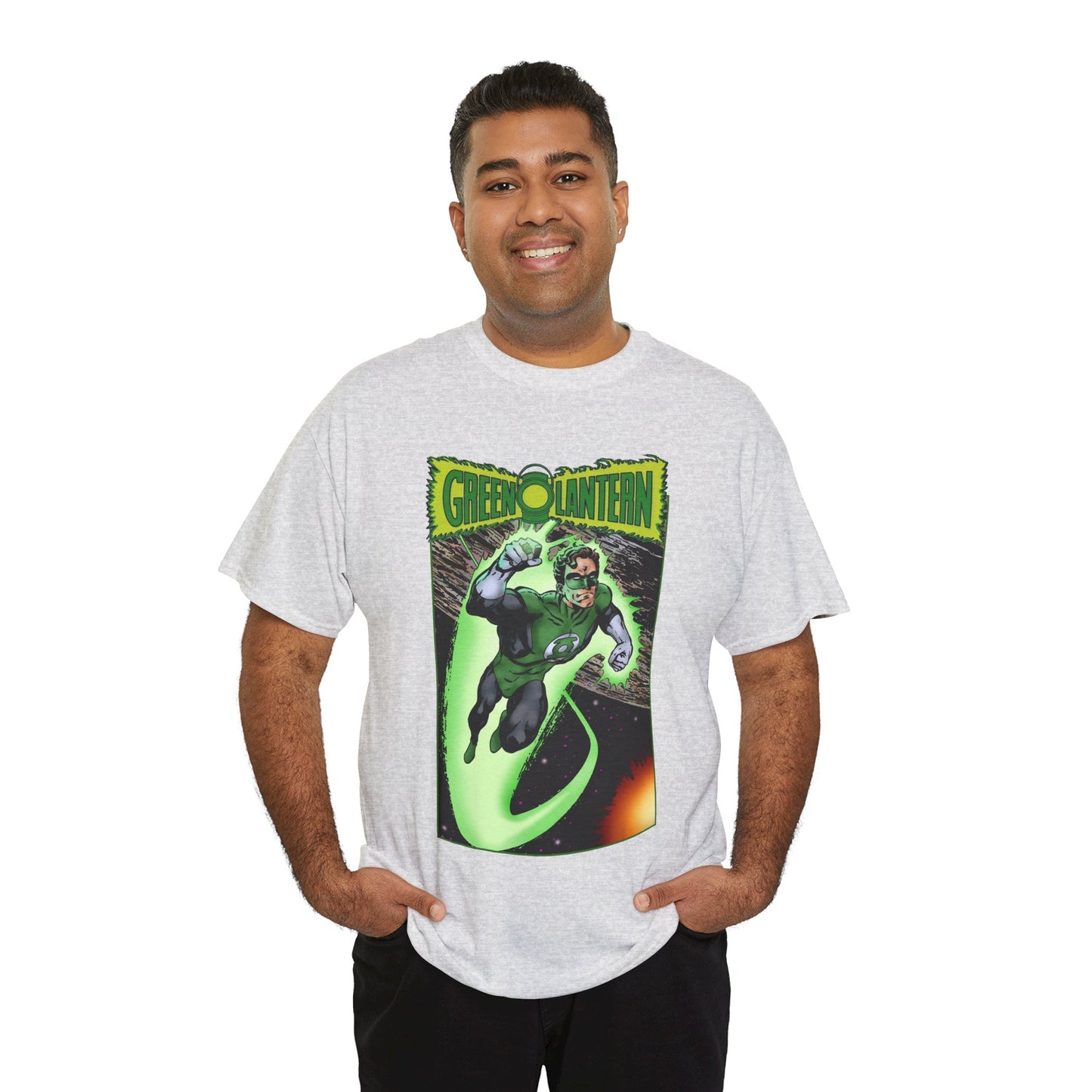 Green Lantern T-Shirt - John Byrne Art - Hal Jordan - Guardians of Oa - DC Comics - Sector 2814
