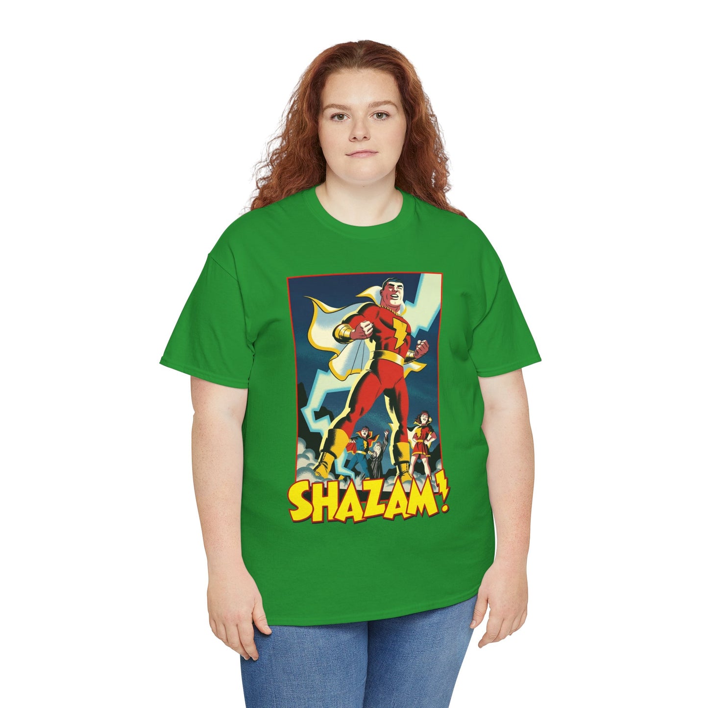 Shazam T-Shirt - Michael Cho Art - Marvel Family - Mary Marvel, Captain Marvel Jr - DC Comics