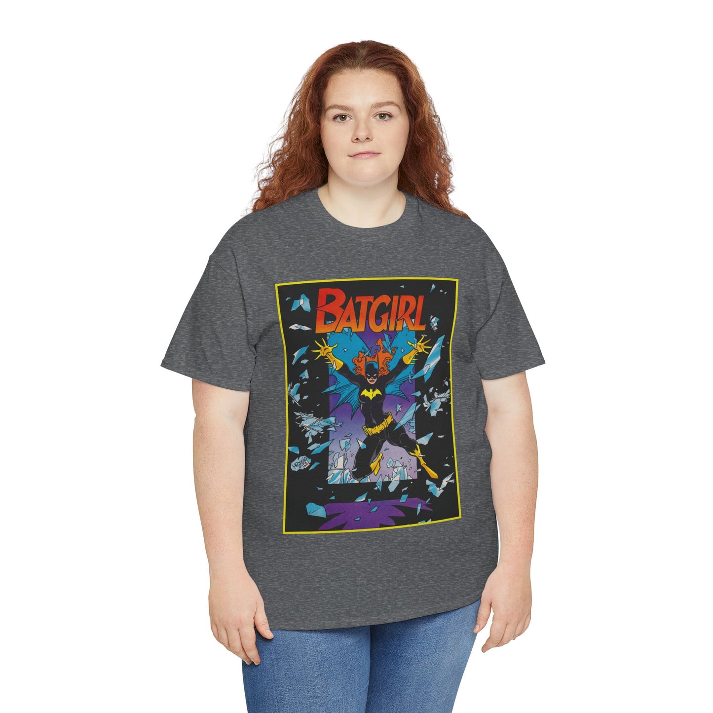 Batgirl T-Shirt - Mike Mignola Art - Barbara Gordon, Gotham City, Bat-Family - 80s Story - DC Comics