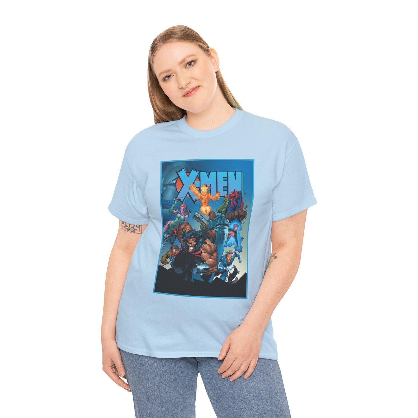 X-Men: Age of Apocalypse T-Shirt - Wolverine, Magneto, Bishop, Quicksilver, Blink - Mutant Alternate Reality - Marvel Comics