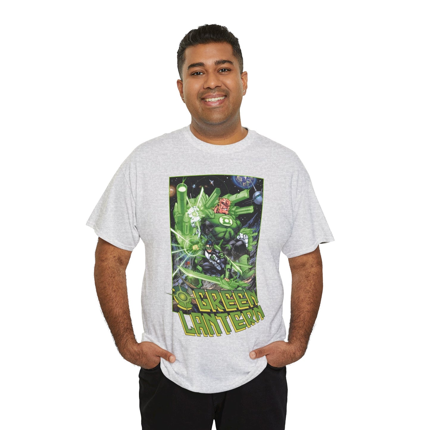 Green Lantern T-Shirt - Kyle Rayner & Kilowog - DC Comics - Green Lantern Corps