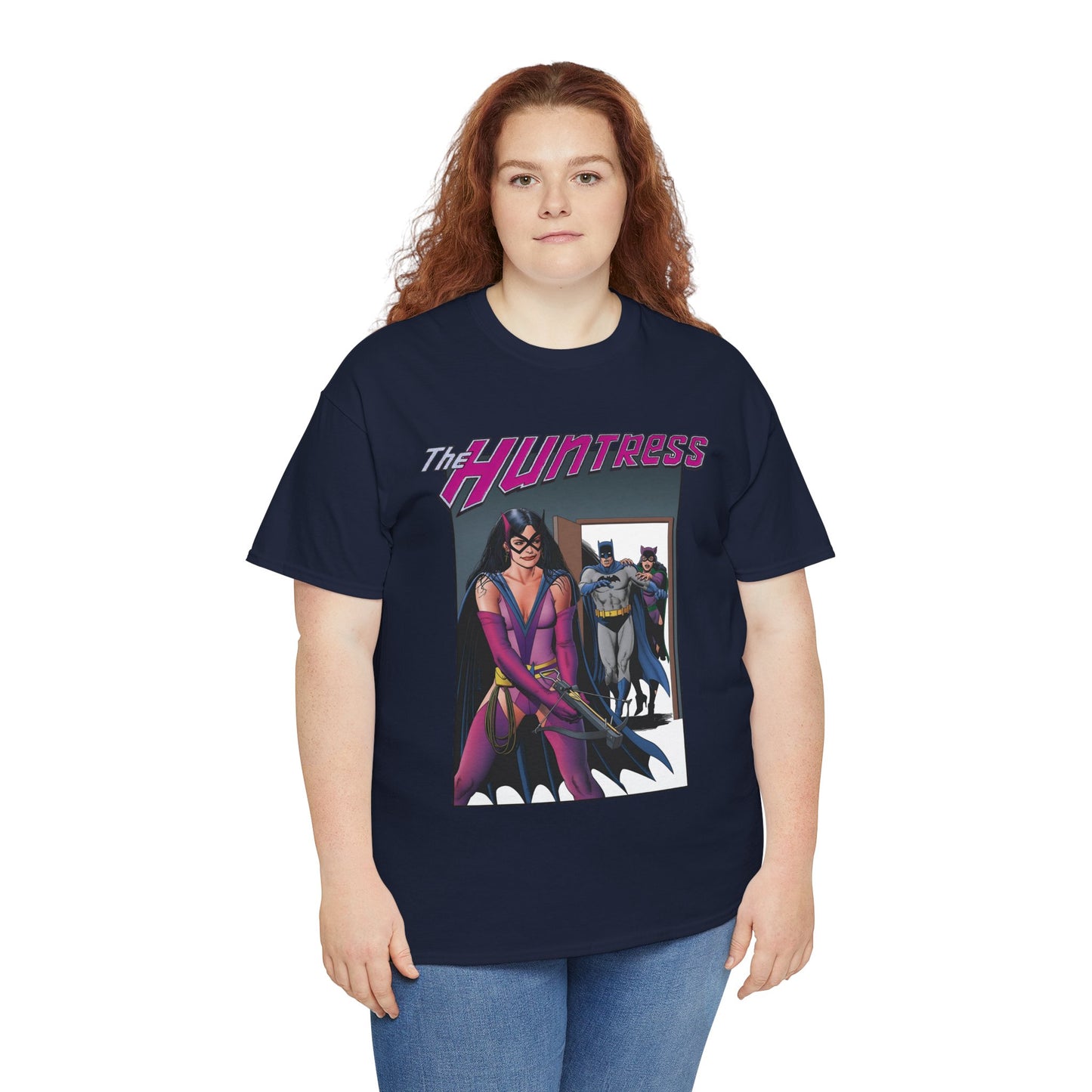 Huntress Shirt - Brian Bolland Art - Helena Wayne, Batman and Catwoman's Daughter - JSA Member, Earth 2 - DC Comics