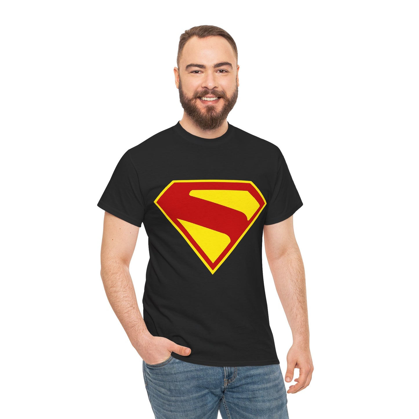 Superman Legacy T-Shirt - 2025 James Gunn Movie - S Emblem - David Corenswet - DC Comics - Man of Steel
