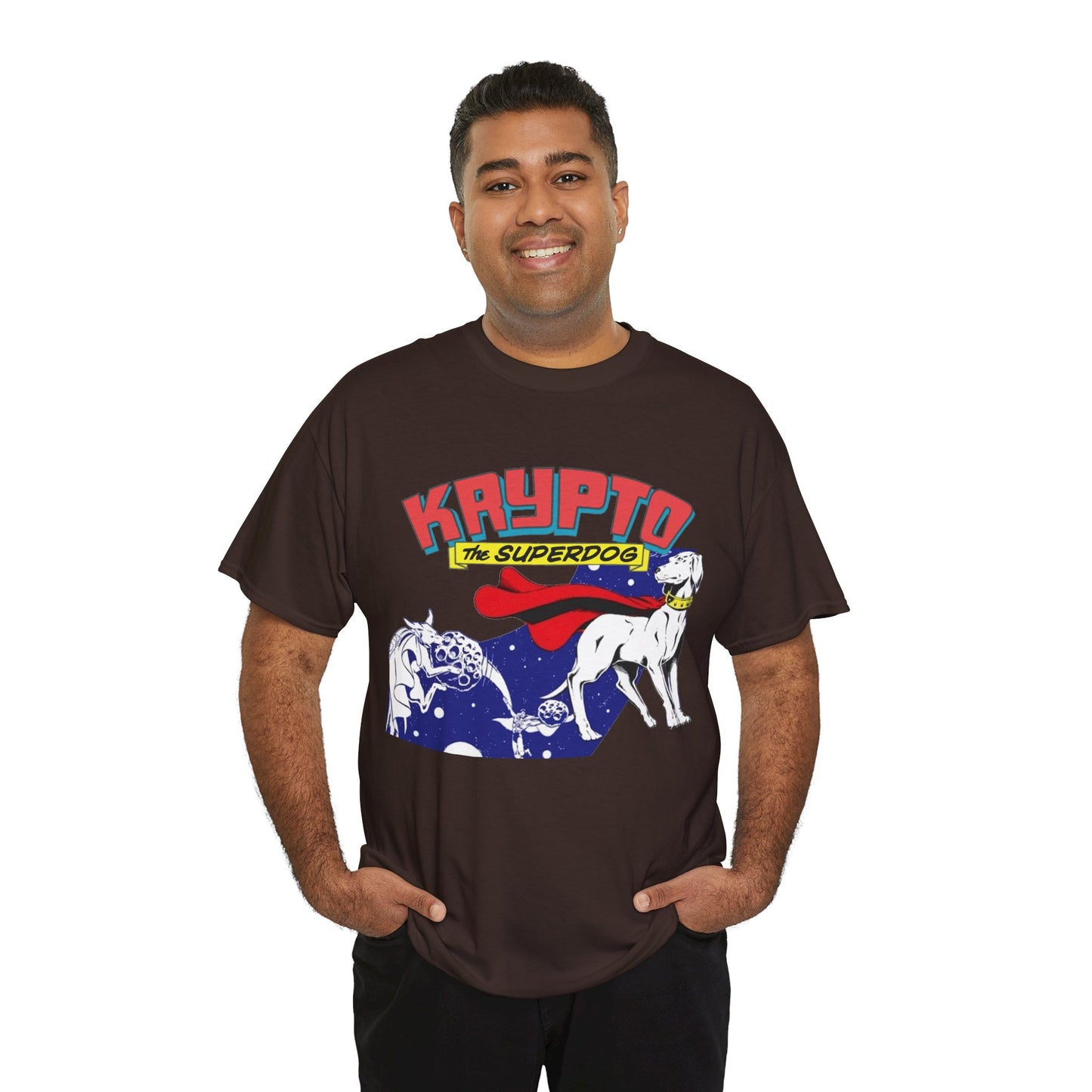 Krypto T-Shirt - James Gunn Superman Movie 2025 - Superman's Beloved Pet -Super Dog from Krypton - Stays at the Fortress of Solitude - DC Comics