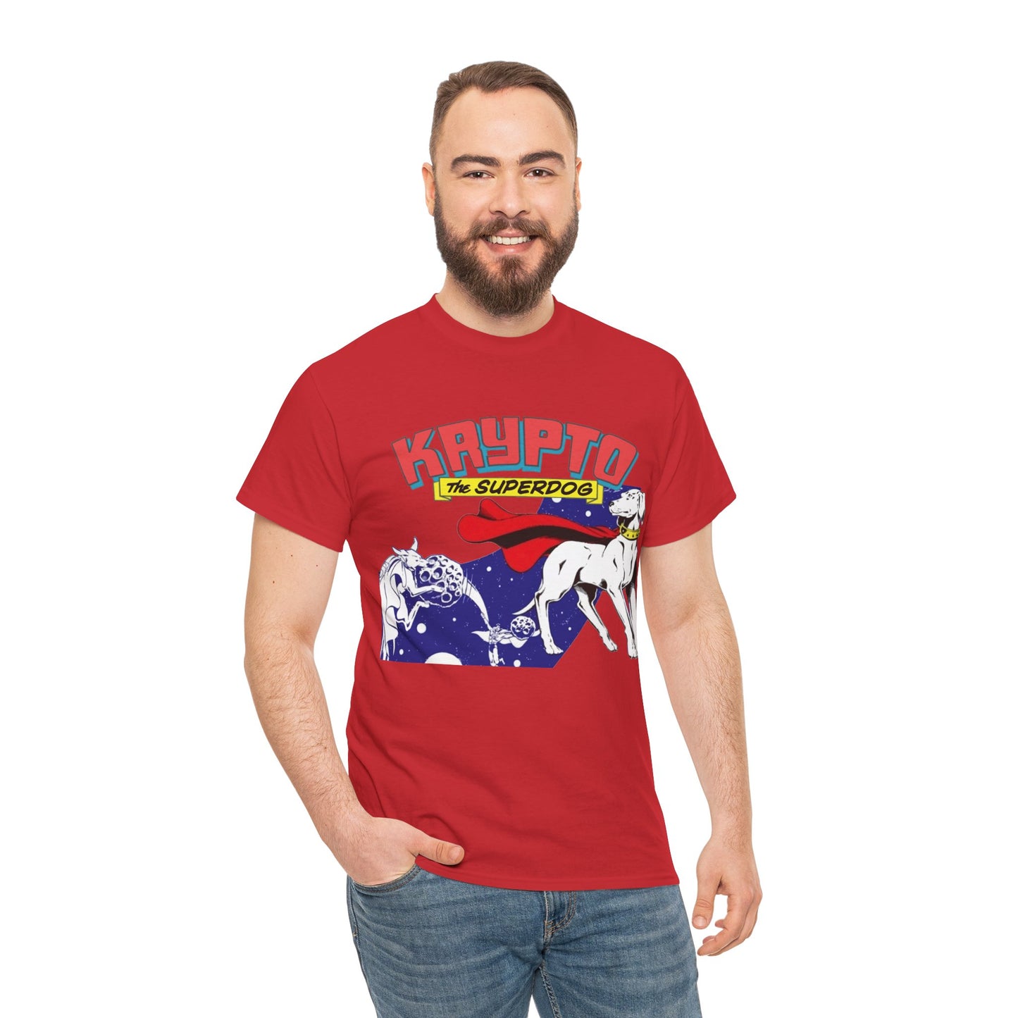 Krypto T-Shirt - James Gunn Superman Movie 2025 - Superman's Beloved Pet -Super Dog from Krypton - Stays at the Fortress of Solitude - DC Comics