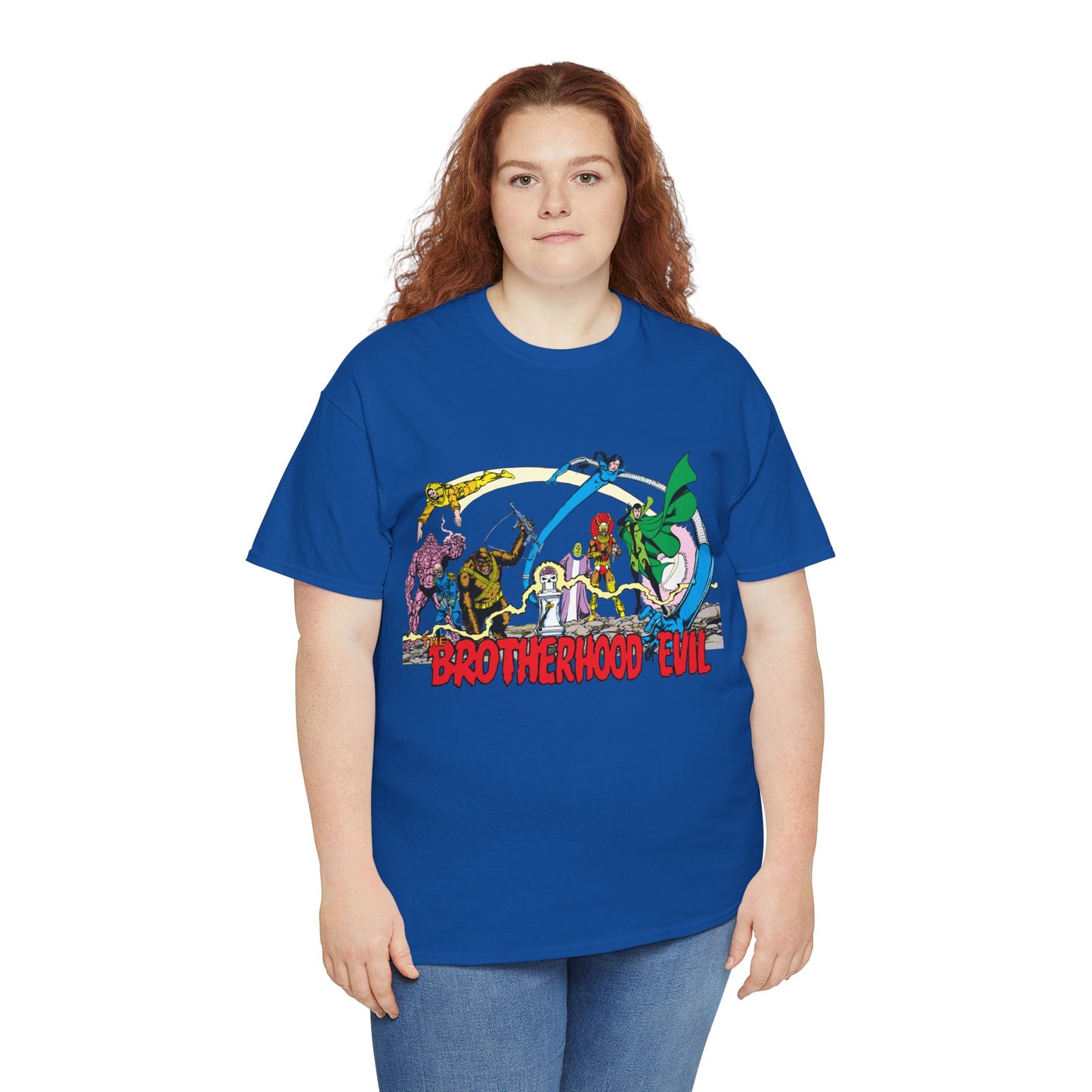 Brotherhood of Evil T-Shirt - George Perez Art - New Teen Titans, Doom Patrol - DC Comics - Madame Rouge, Phobia