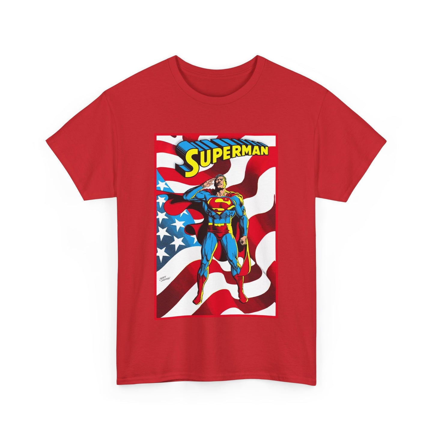Superman T-Shirt - Jerry Ordway Art - Man of Steel, Metropolis - DC Comics