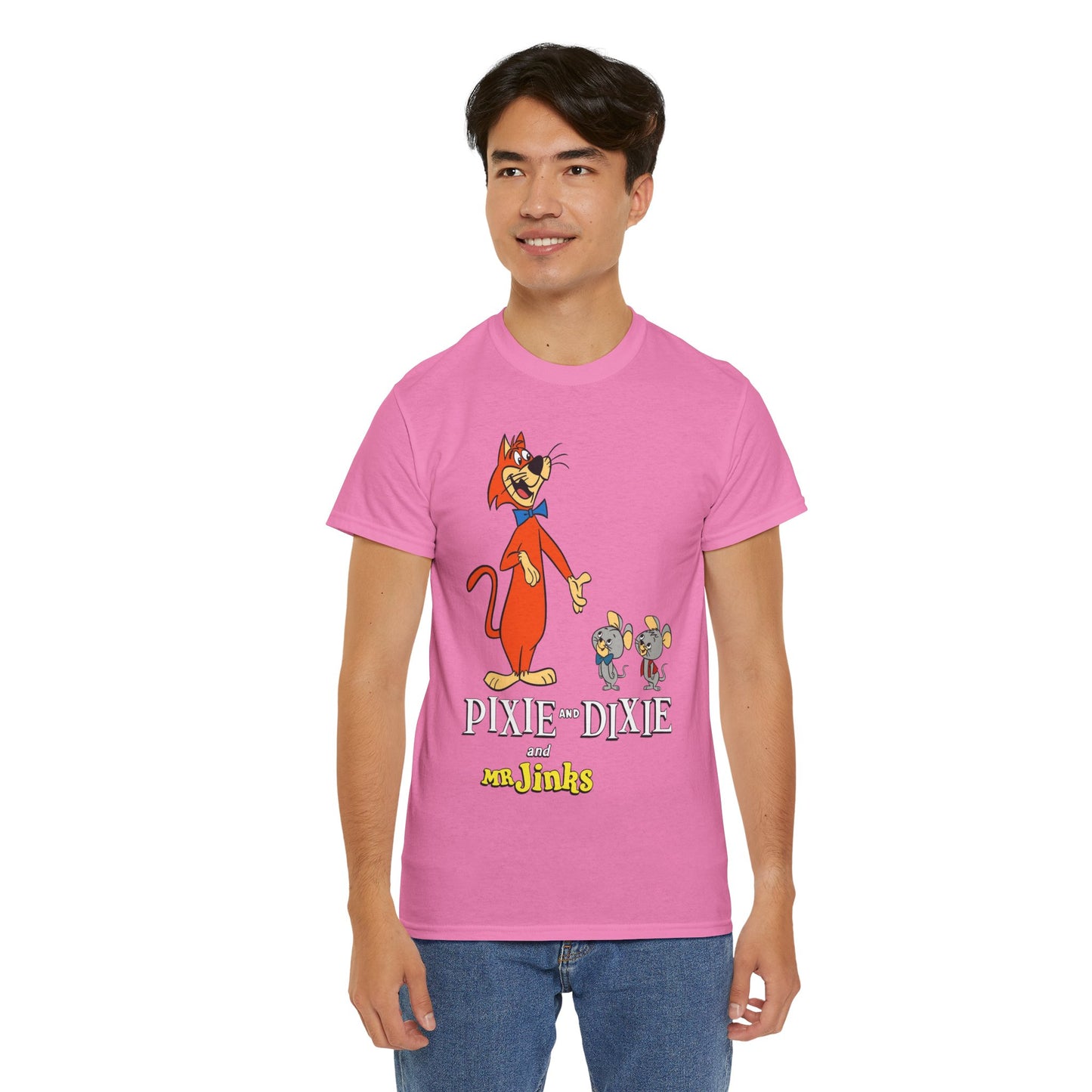 Pixie & Dixie & Mr Jinks T-Shirt - Classic Hanna-Barbera Saturday Morning Cartoon - I Hate Meeces to Pieces!