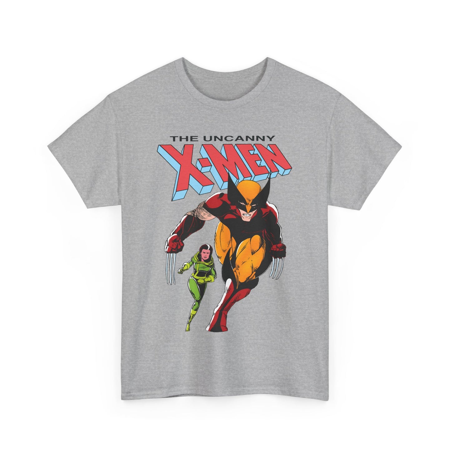 Wolverine & Rogue T-Shirt - Paul Smith Art - X-Member, Mutants - Marvel Comics - Uncanny X-Men #173 Cover - Logan
