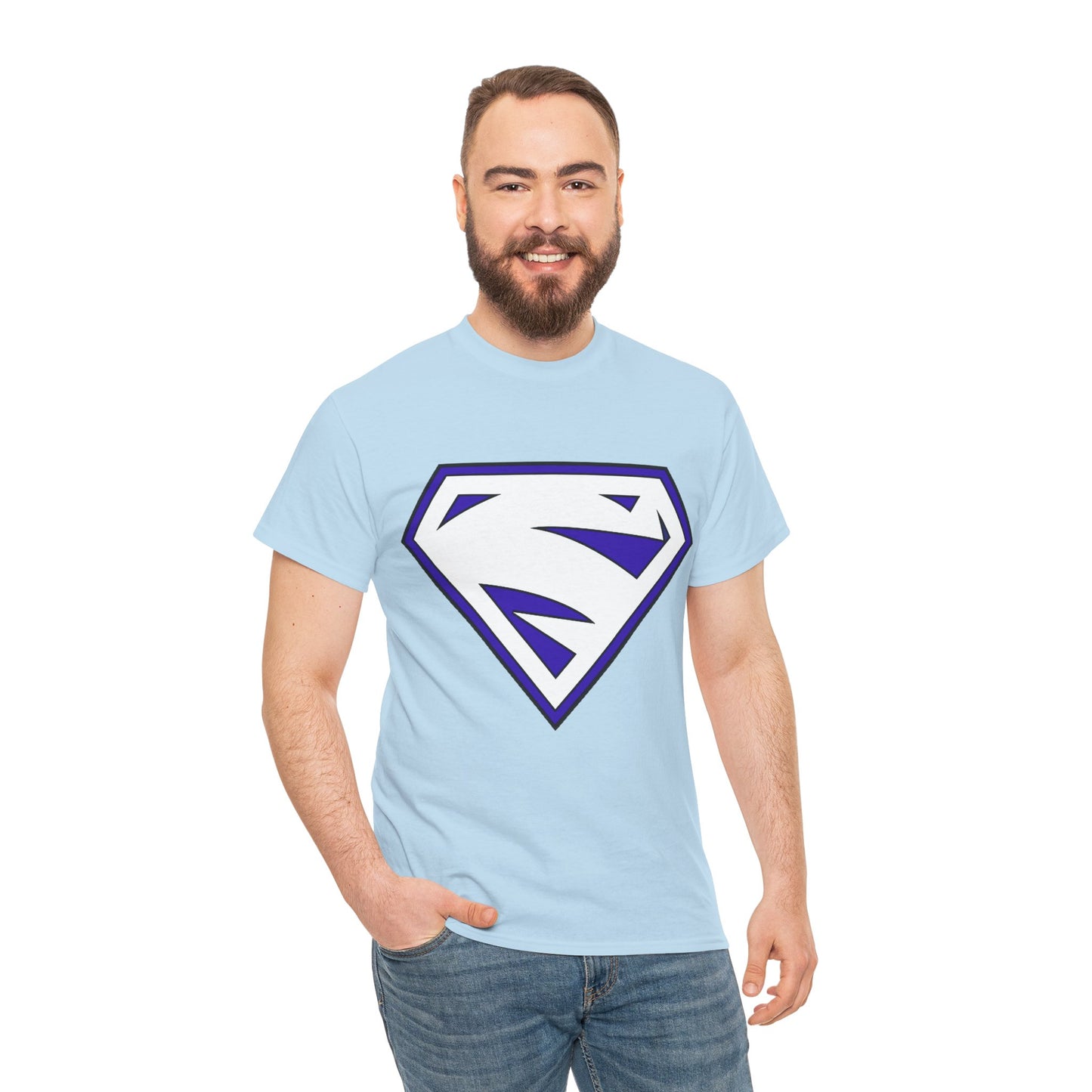 Electric Superman Logo T-Shirt - Clark Kent - Man of Steel - DC Comics - 1990s Storyline