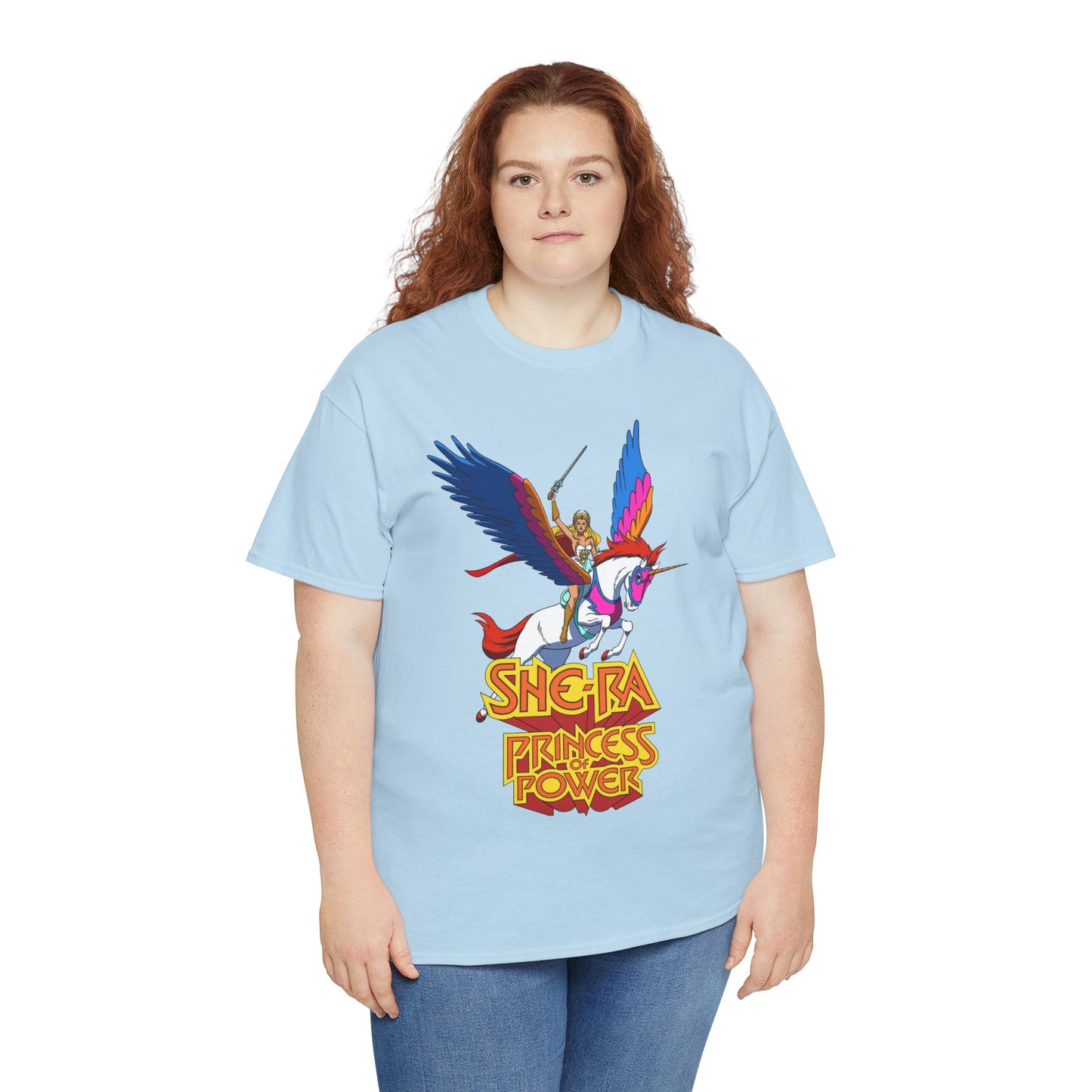 She-Ra & Swiftwind T-Shirt - Adora, Princess of Power, POP - Beloved Filmation Cartoon from the 1980s - He-Man Connection - Etheria - Fighting Hordak and the Evil Horde