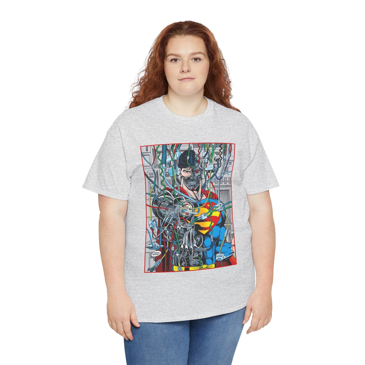 Cyborg Superman T-Shirt - DC Comics - Dan Jurgens Art - Reign of the Supermen - Popular 90s Story
