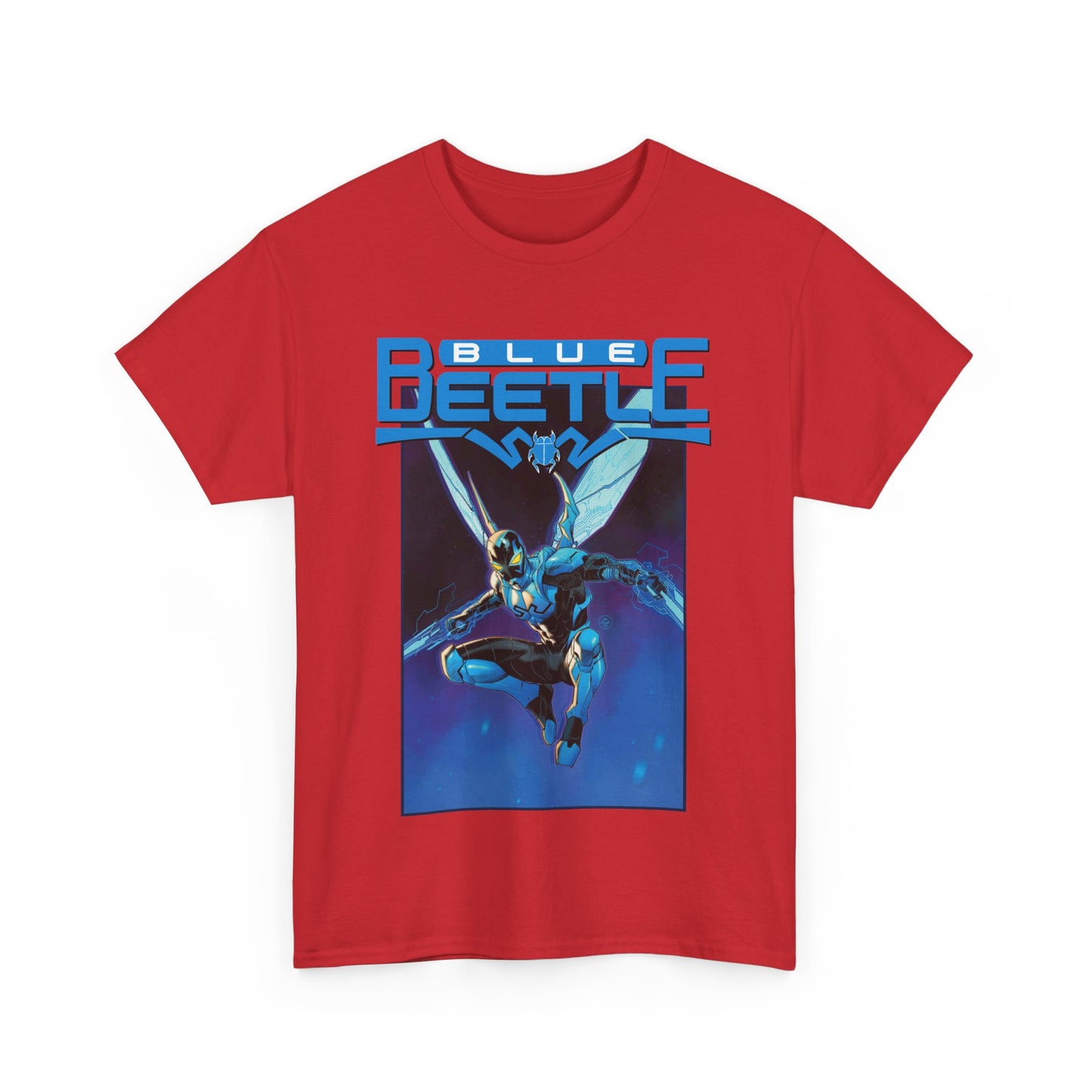 Blue Beetle T-Shirt - Dan Mora Art - DC Comics Character - Jaime Reyes