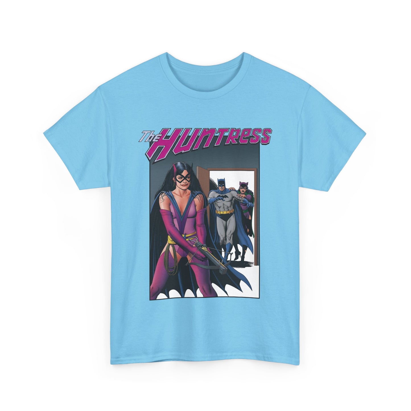 Huntress Shirt - Brian Bolland Art - Helena Wayne, Batman and Catwoman's Daughter - JSA Member, Earth 2 - DC Comics