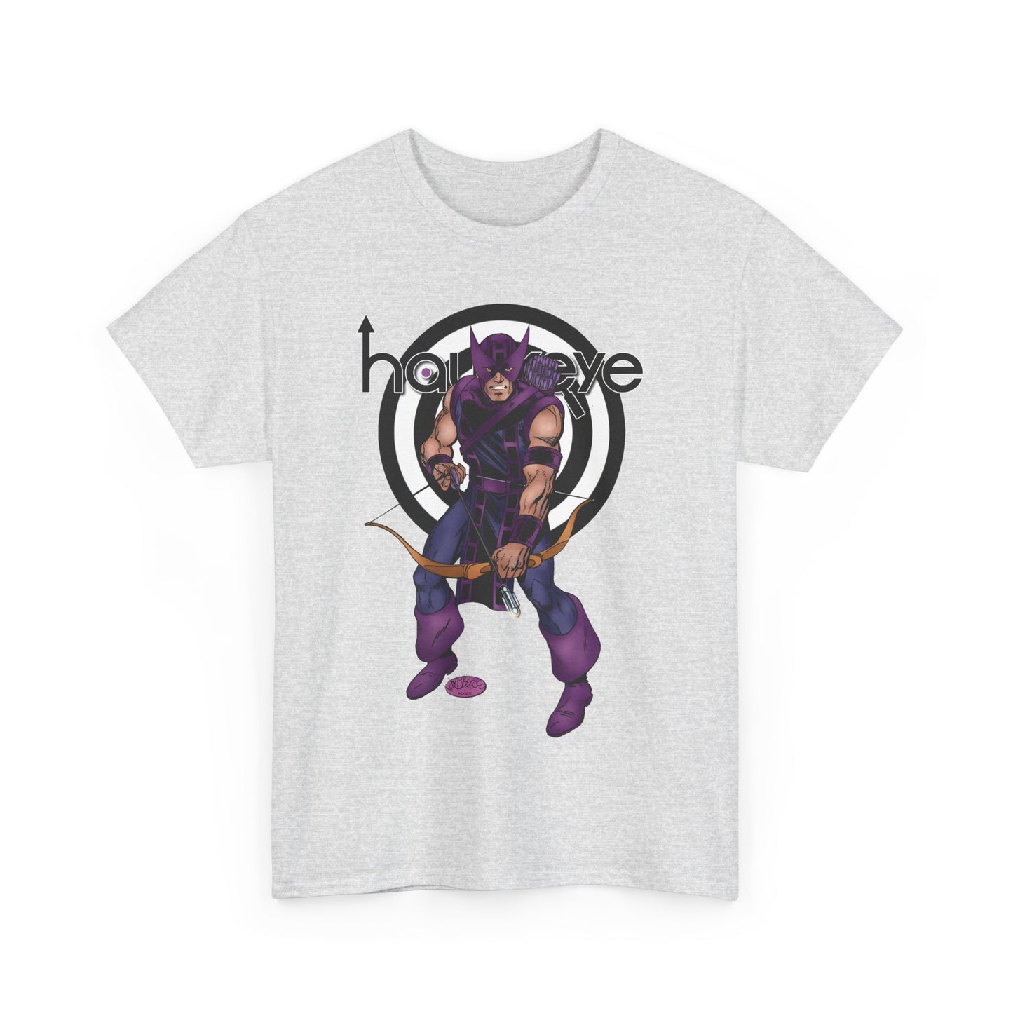 Hawkeye T-Shirt - John Byrne Art - Clint Barton, Avengers Leader & Member - Marvel's Ultimate Archer - Marvel Comics