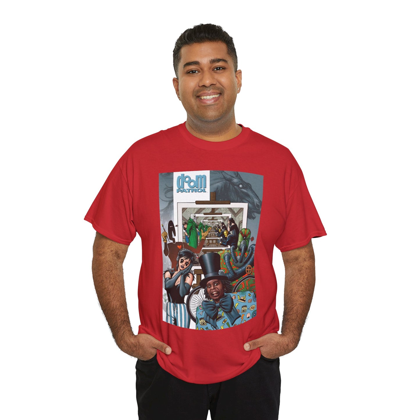 Doom Patrol T-Shirt - Brian Bolland Art - Grant Morrison Story - DC Comics/Vertigo Comics