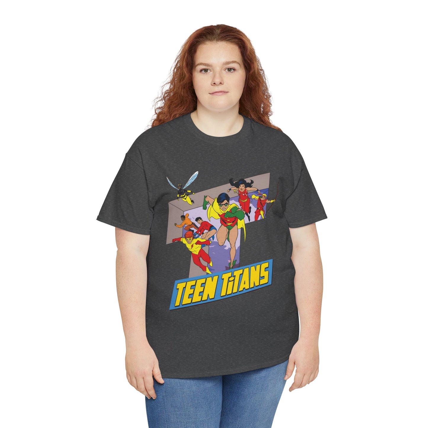 Teen Titans T-Shirt - Robin, Wonder Girl, Kid Flash, Speedy, Bumblebee, Mal, Aqualad - DC Comics