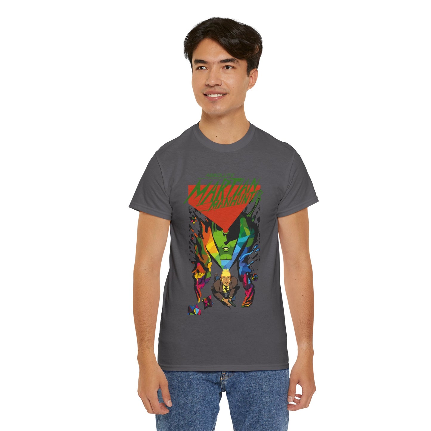 Absolute Martian Manhunter T-Shirt - Javier Rodríguez Art - DC Comics All-In - John Jones, FBI Agent - Deniz Camp Series