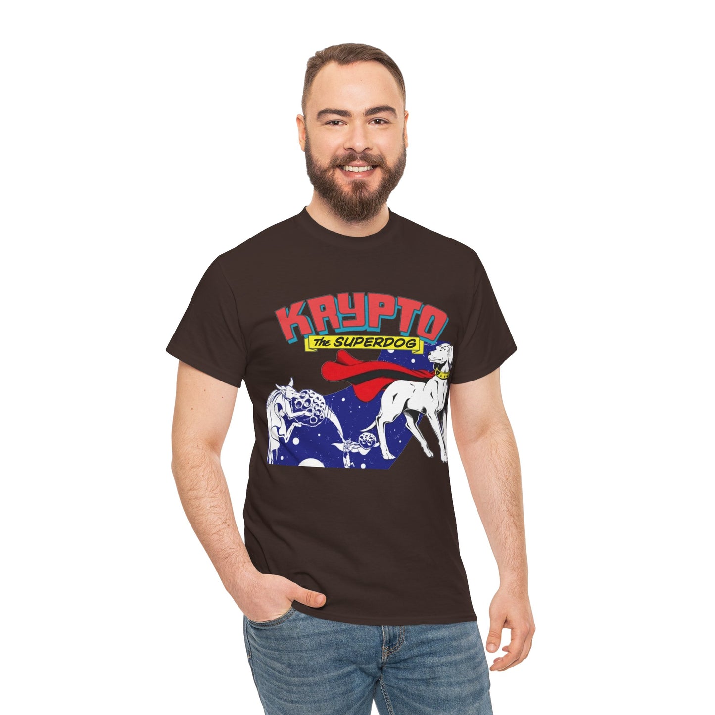 Krypto T-Shirt - James Gunn Superman Movie 2025 - Superman's Beloved Pet -Super Dog from Krypton - Stays at the Fortress of Solitude - DC Comics