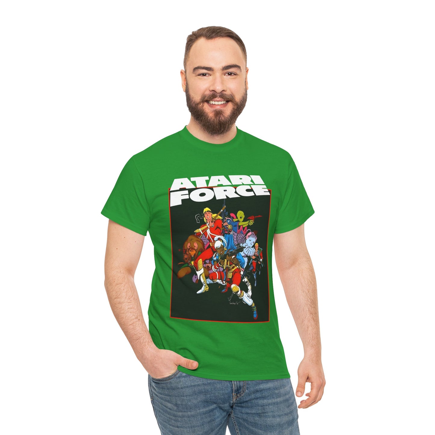 Atari Force T-Shirt - José Luis García-López Art - Tempest, Dart, Hukka, Morphea, Babe, Pakrat, Blackjak - DC Comics