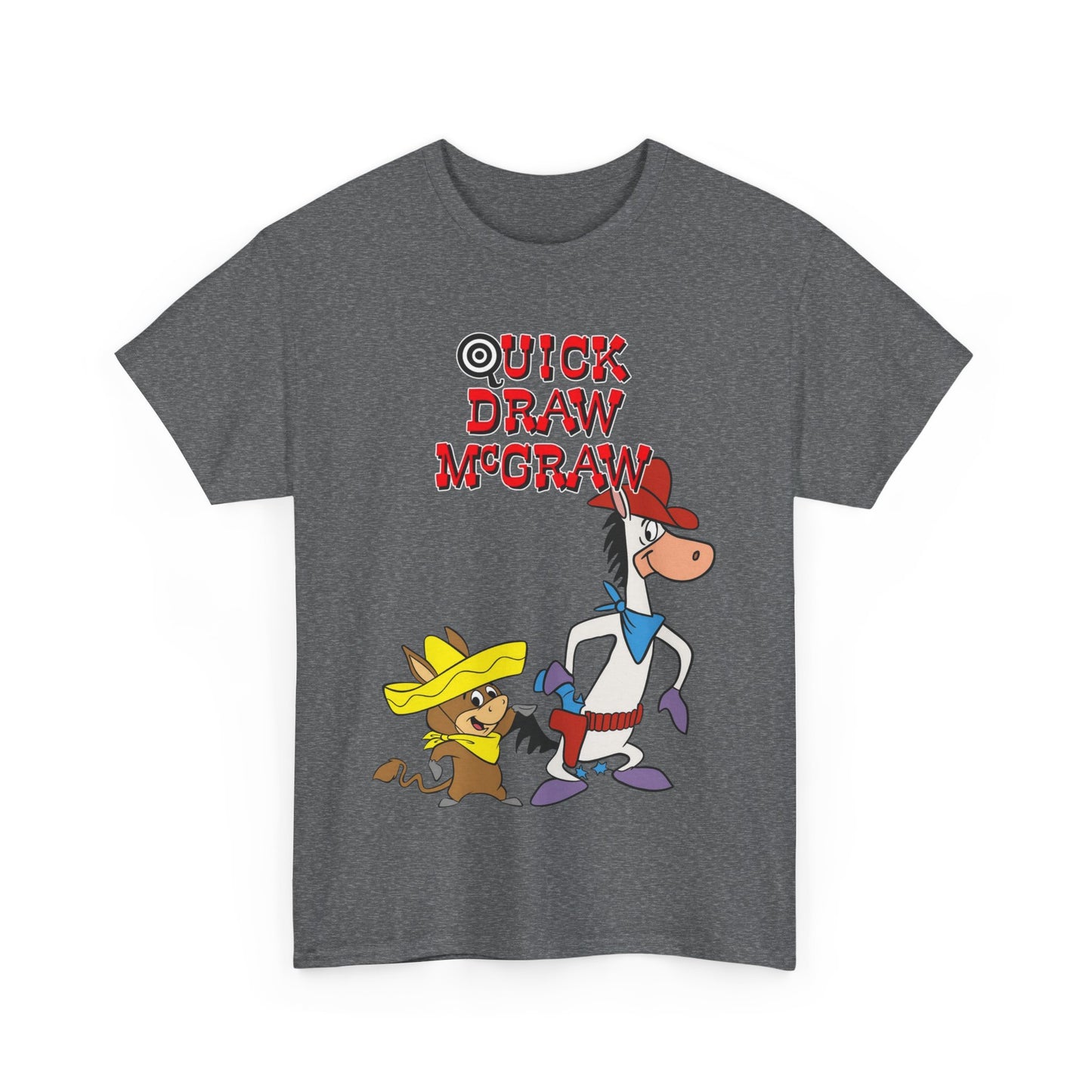 Quick Draw McGraw T-Shirt - Baba Looey - Hanna-Barbera Cartoon - Popular 1960s TV Animation