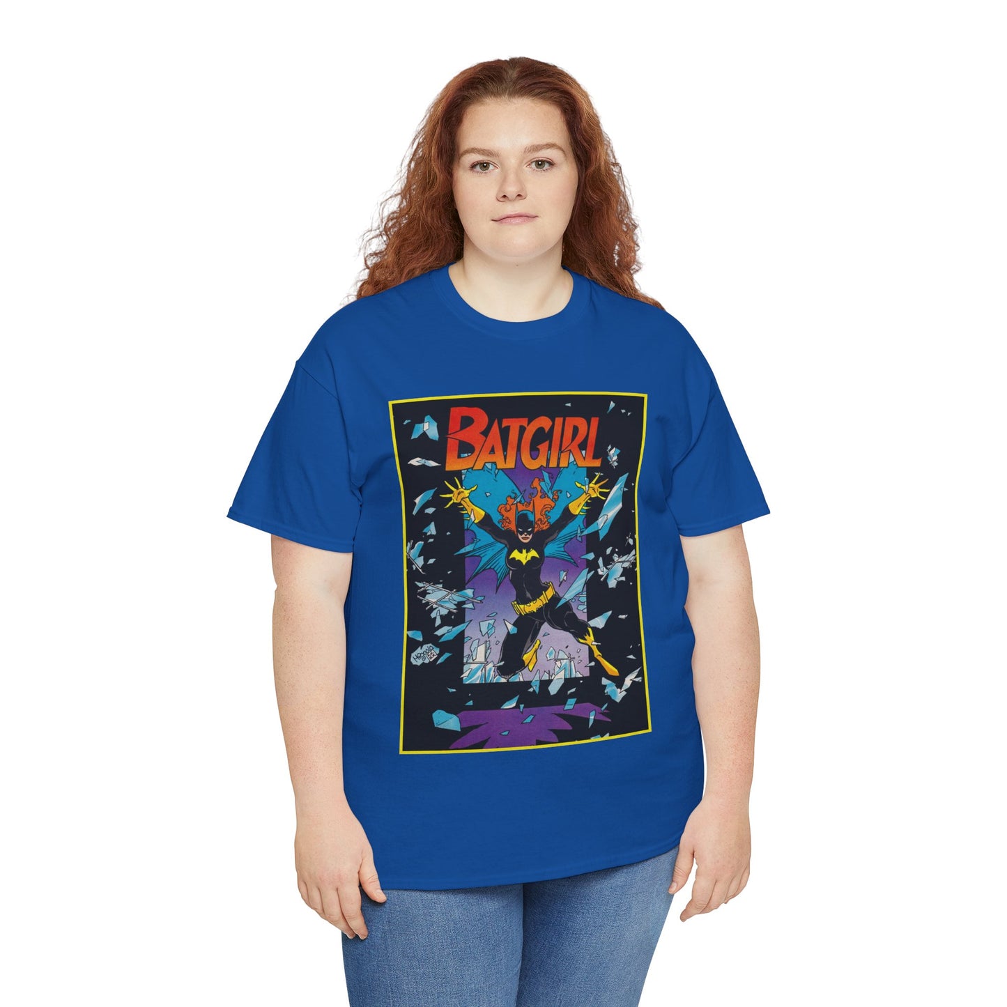 Batgirl T-Shirt - Mike Mignola Art - Barbara Gordon, Gotham City, Bat-Family - 80s Story - DC Comics