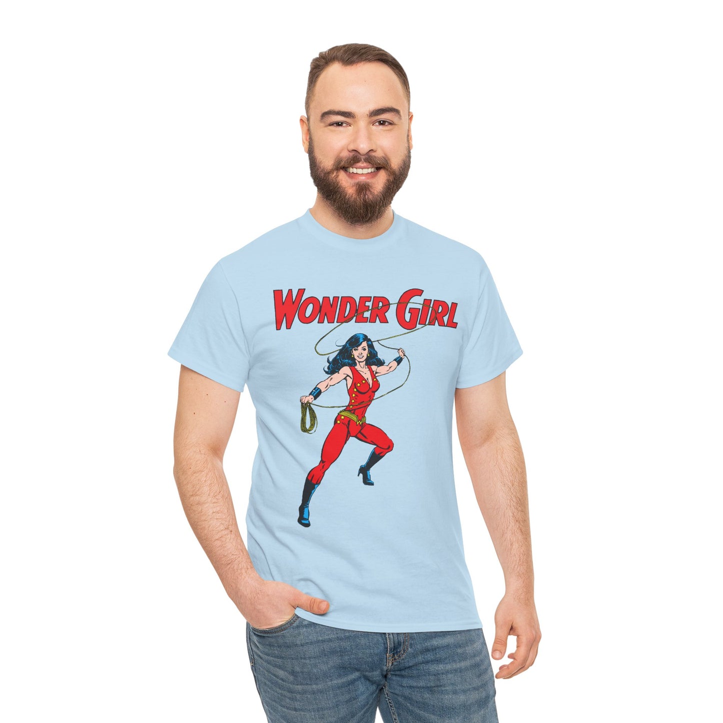 Wonder Girl T-Shirt - George Perez Art - New Teen Titans Member/Leader - Donna Troy, Sister of Wonder Woman - Troia - DC Comics