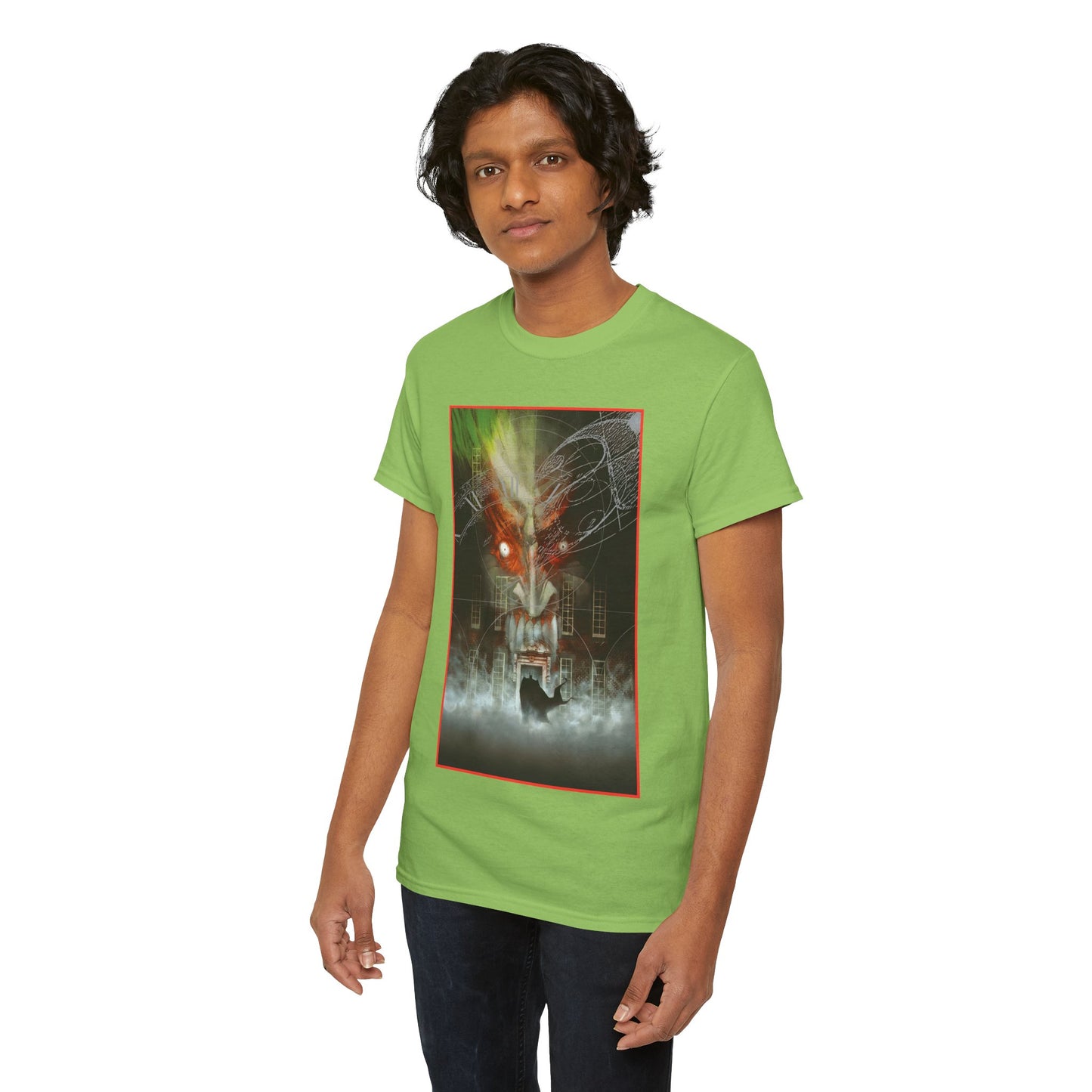 Batman: Arkham Asylum T-Shirt - Dave McKean Art - From the Grant Morrison Graphic Novel - DC Comics - Dark Knight Detective