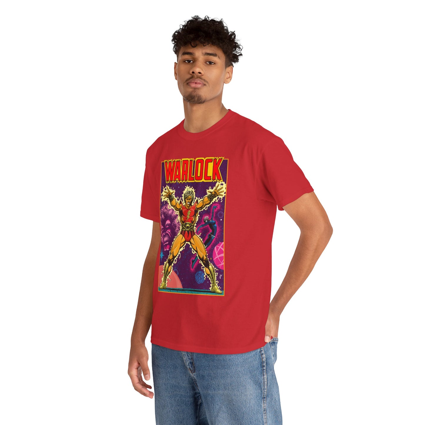 Adam Warlock T-Shirt - Jim Starlin Cover Art - Strange Tales #178 - Popular Marvel Comics Series - Cosmic Heroes