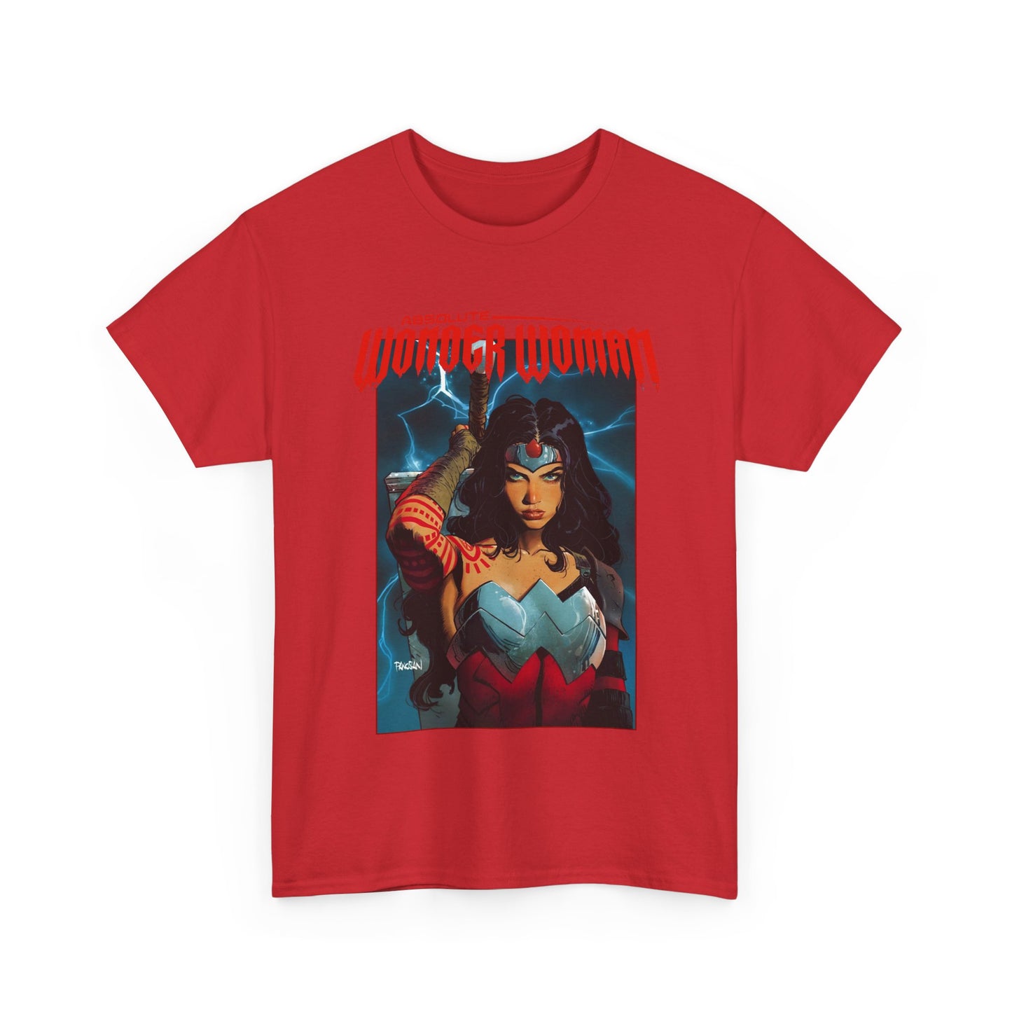 Absolute Wonder Woman T-Shirt - Dan Panosian Art - DC Comics All-In Variant Cover - Raised in Hell by Circe