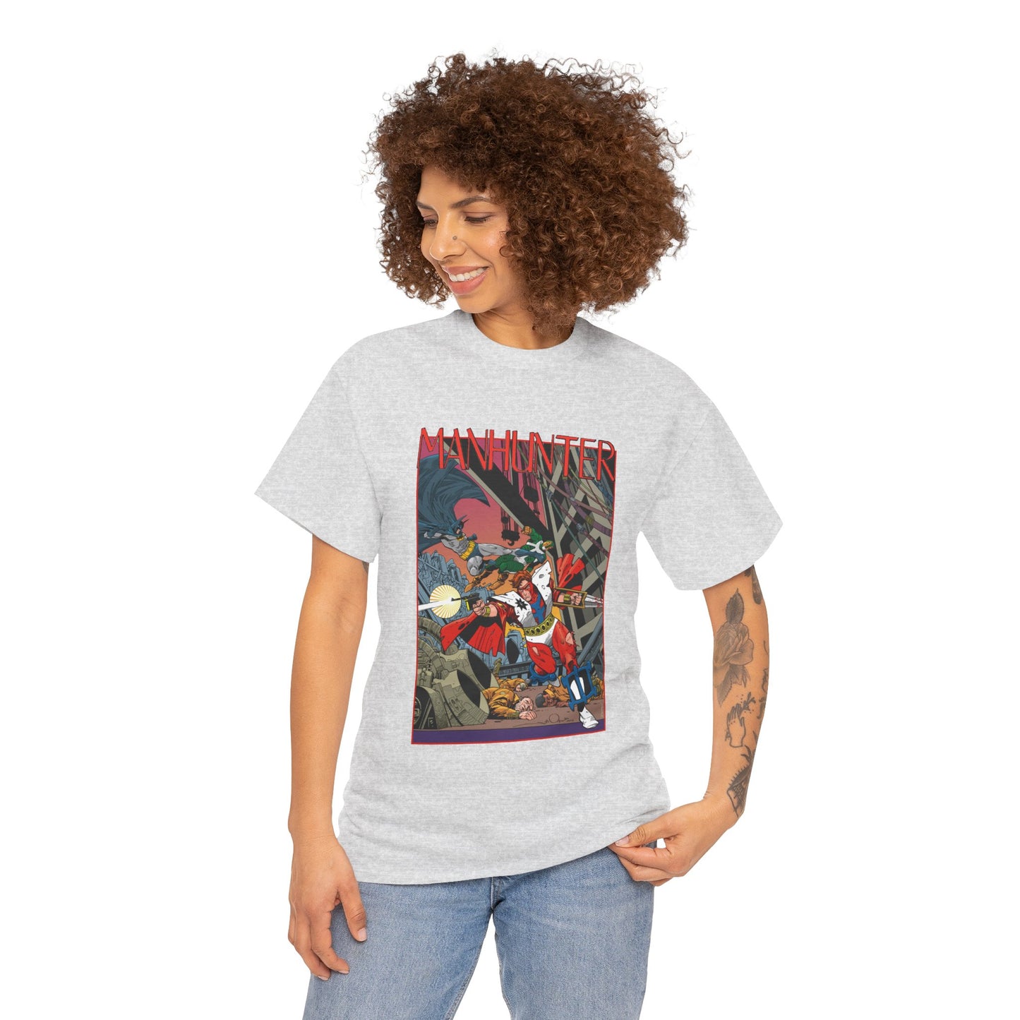 Manhunter T-Shirt - Walt Simonson Art - Paul Kirk - Batman, Detective Comics Back-Up Story - Against The Council