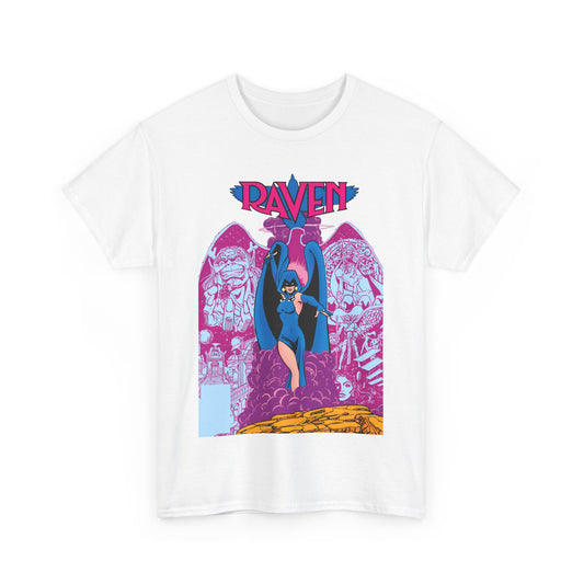Raven T-Shirt - George Perez Art - New Teen Titans - Trigon, Azarath - DC Comics