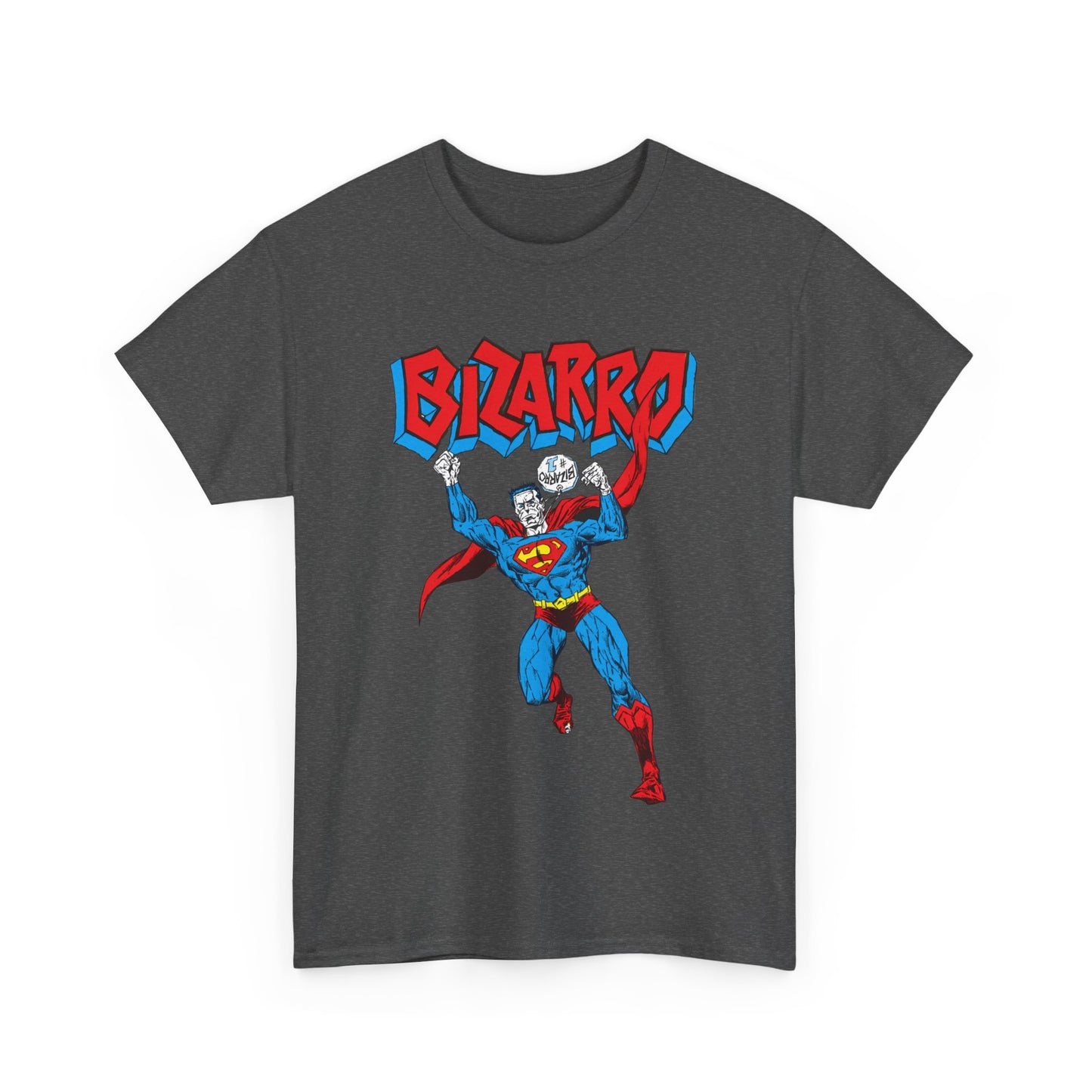 Bizarro T-Shirt - Superman Villain - DC Comics - Bizarro World - Who's Who Art - Silver Age Favourite
