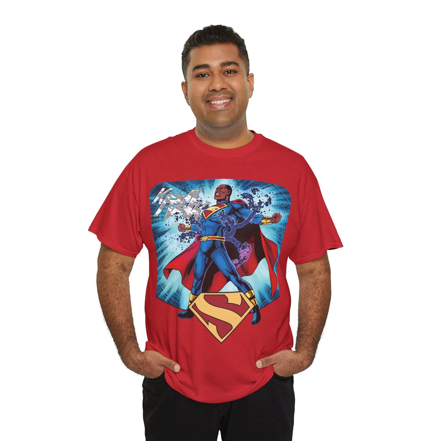 Superman Earth 23 T-Shirt - DC Comics - Calvin Ellis, Vathlo - Justice Incarnate - President