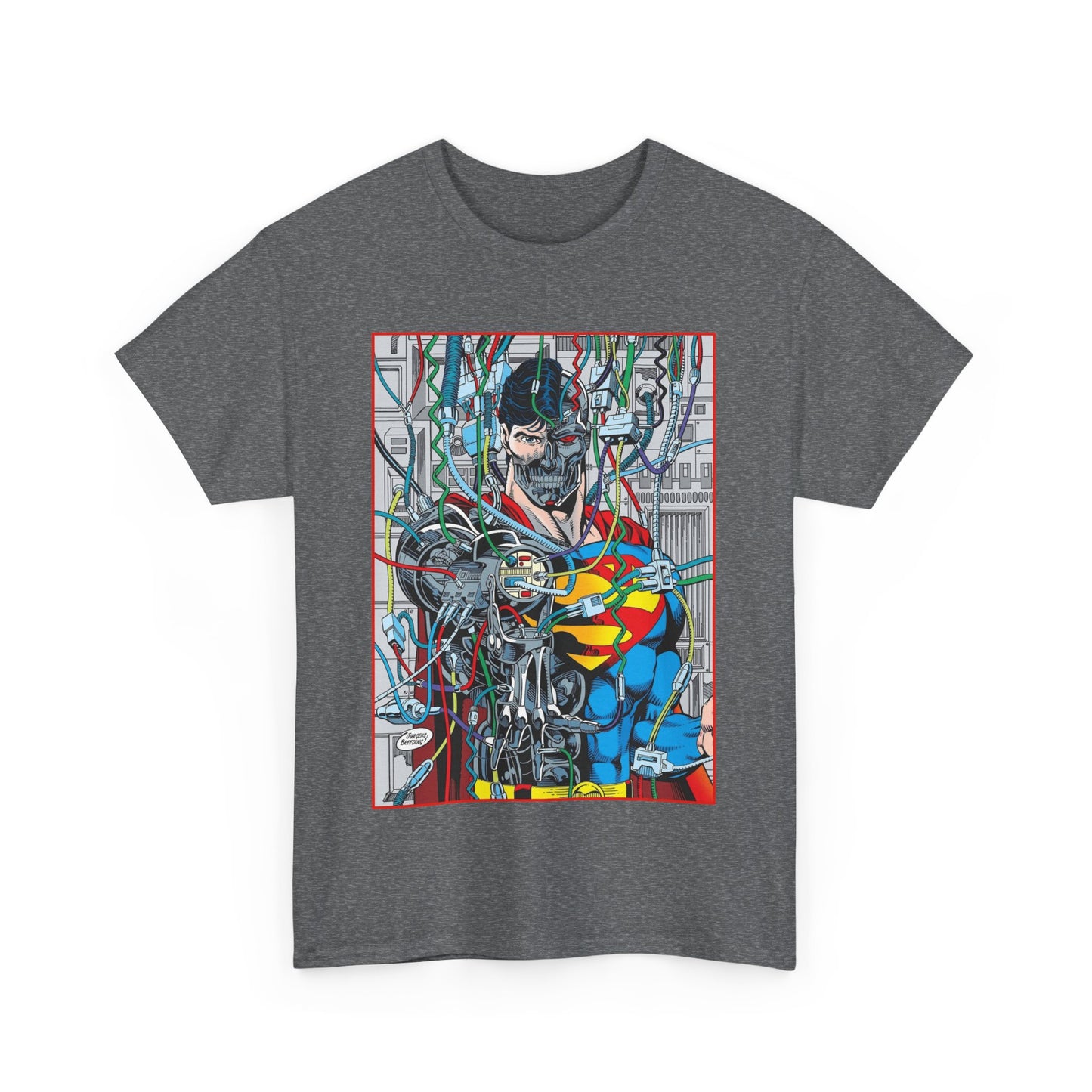 Cyborg Superman T-Shirt - DC Comics - Dan Jurgens Art - Reign of the Supermen - Popular 90s Story