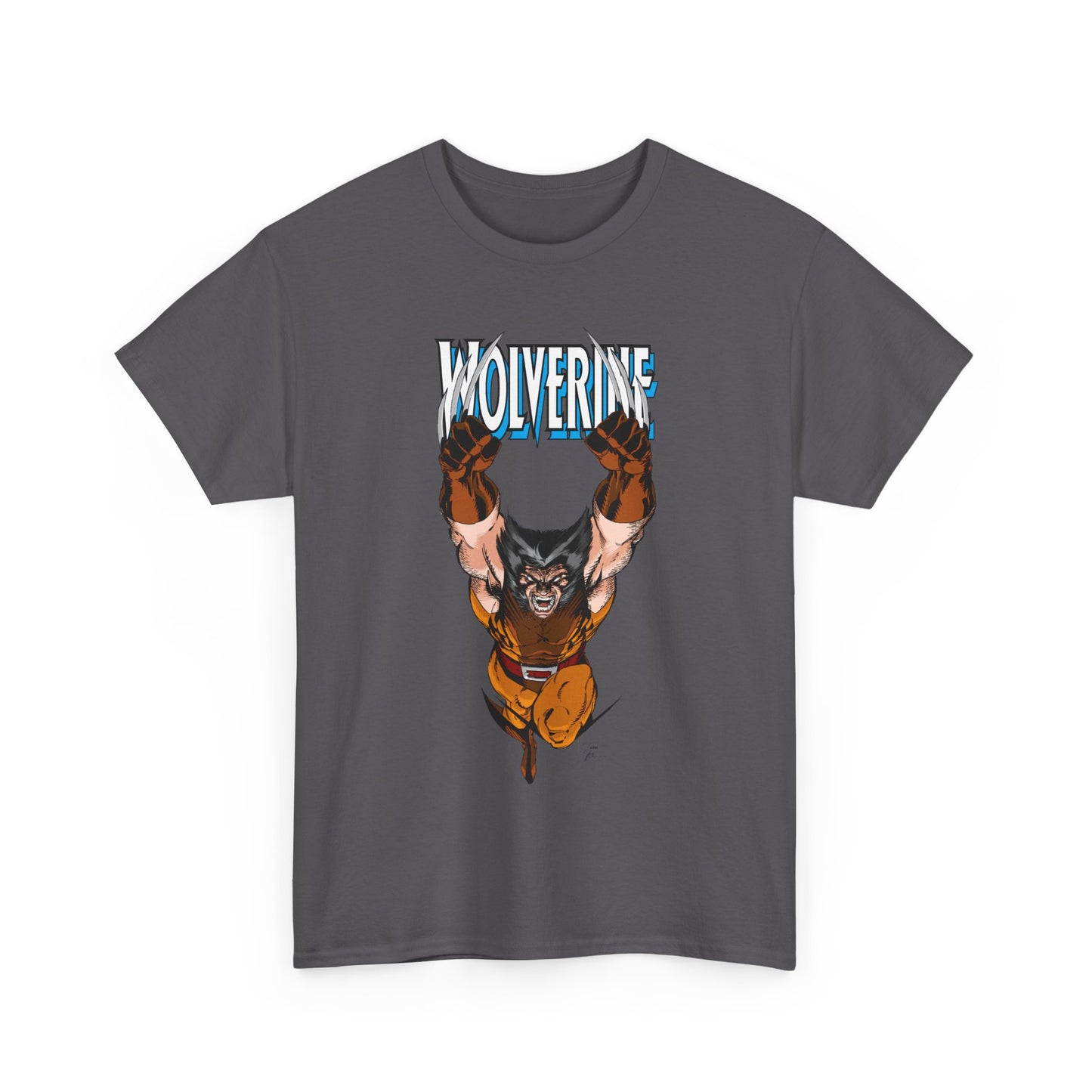 Wolverine T-Shirt - Jim Lee Art - X-Men Mutant, Member & Leader - Logan - Marvel Comics