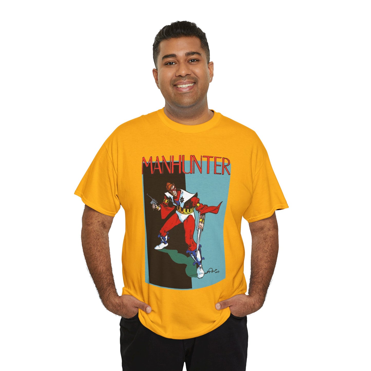 Manhunter T-Shirt - Walt Simonson Art - Detective Comics - Paul Kirk - DC Comics - Batman Connection