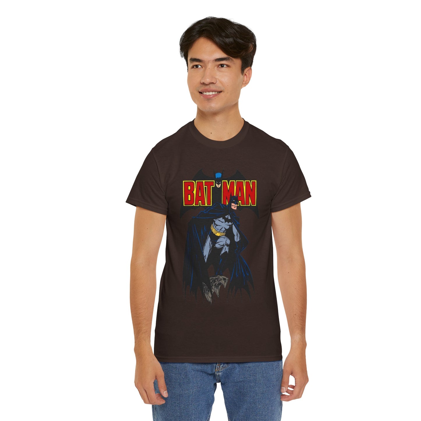 Golden Age Batman T-Shirt - John Byrne Art - DC Comics - Gotham City - Justice Society Member - JSA