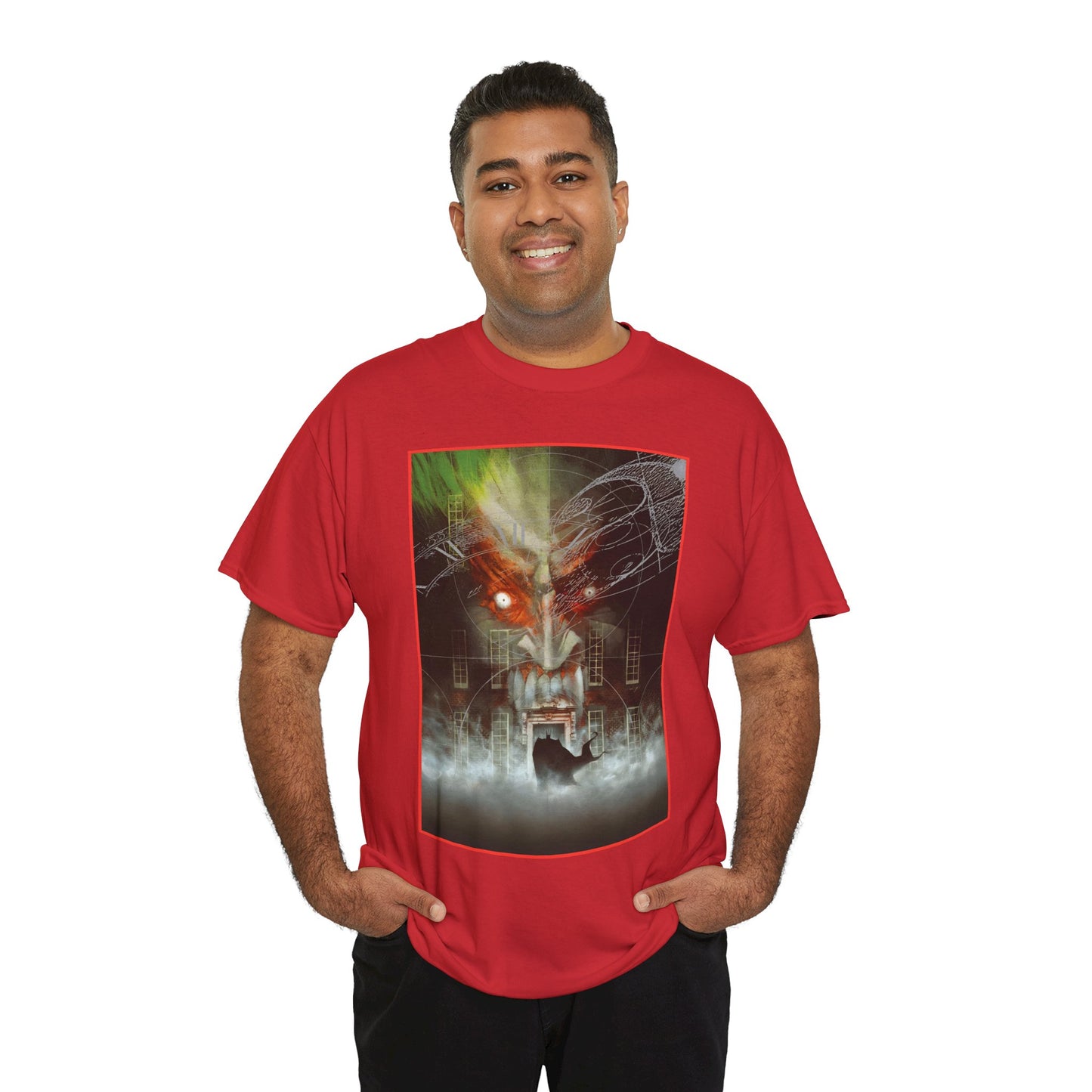 Batman: Arkham Asylum T-Shirt - Dave McKean Art - From the Grant Morrison Graphic Novel - DC Comics - Dark Knight Detective