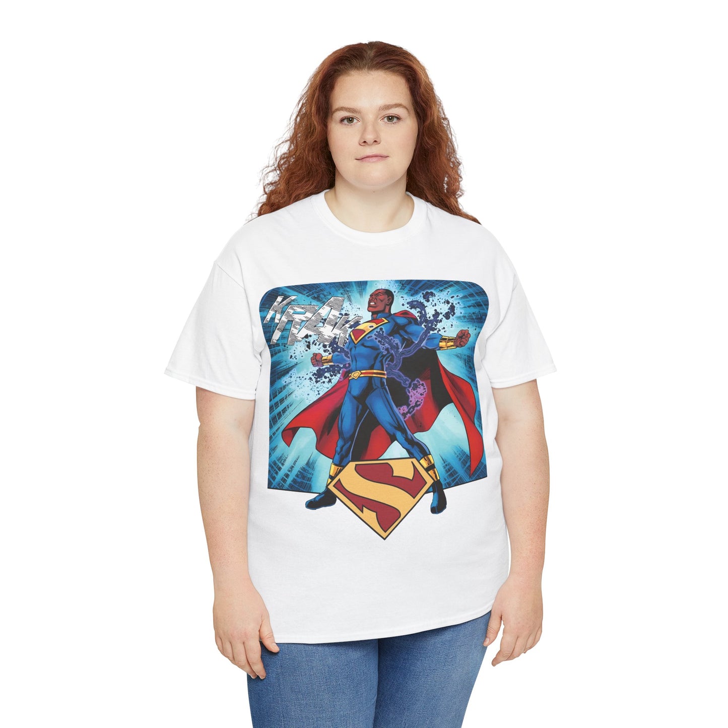 Superman Earth 23 T-Shirt - DC Comics - Calvin Ellis, Vathlo - Justice Incarnate - President