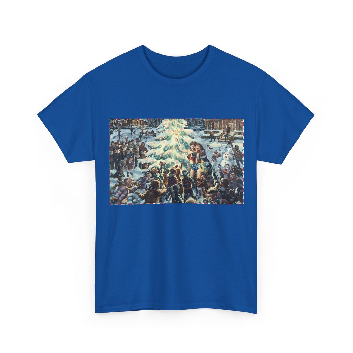 Wonder Woman Christmas T-Shirt - Steve Rude Art - DC Comics