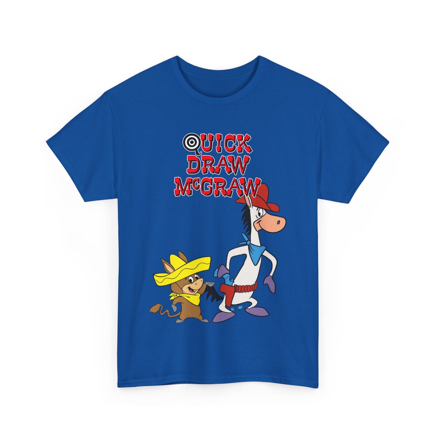 Quick Draw McGraw T-Shirt - Baba Looey - Hanna-Barbera Cartoon - Popular 1960s TV Animation