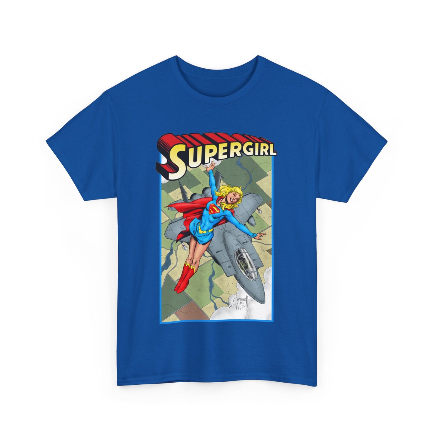 Supergirl T-Shirt - Tom Grummett Art - Kara from Argo City, Superman's Cousin - The Maid of Might - DC Comics