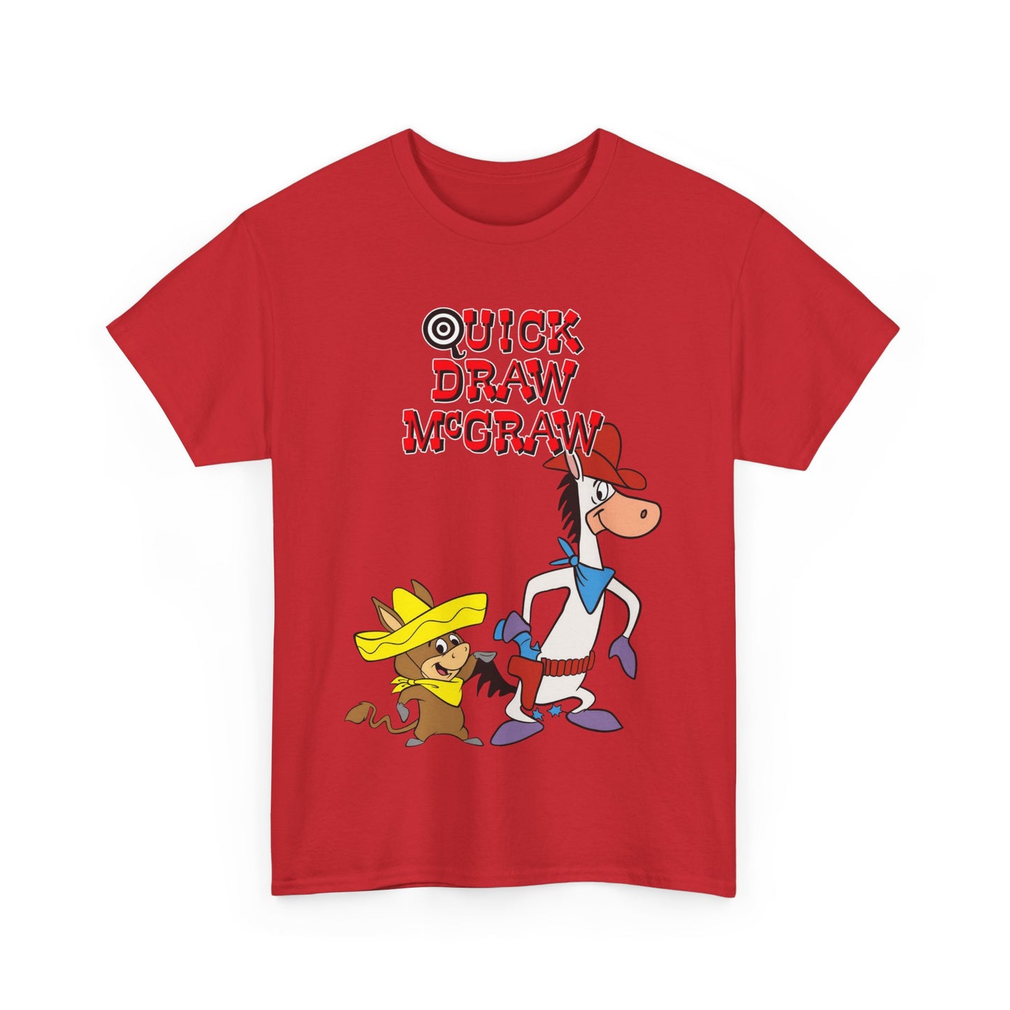 Quick Draw McGraw T-Shirt - Baba Looey - Hanna-Barbera Cartoon - Popular 1960s TV Animation