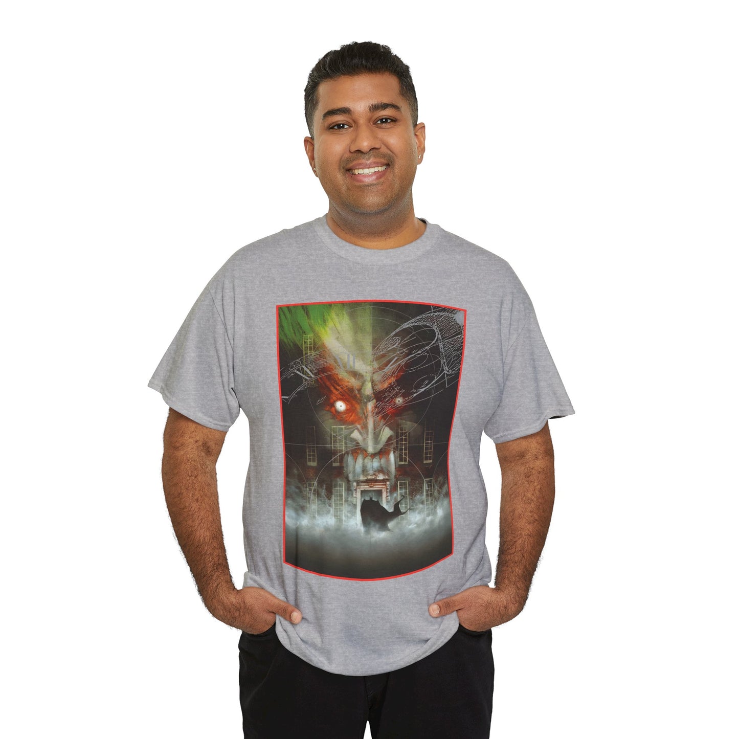 Batman: Arkham Asylum T-Shirt - Dave McKean Art - From the Grant Morrison Graphic Novel - DC Comics - Dark Knight Detective