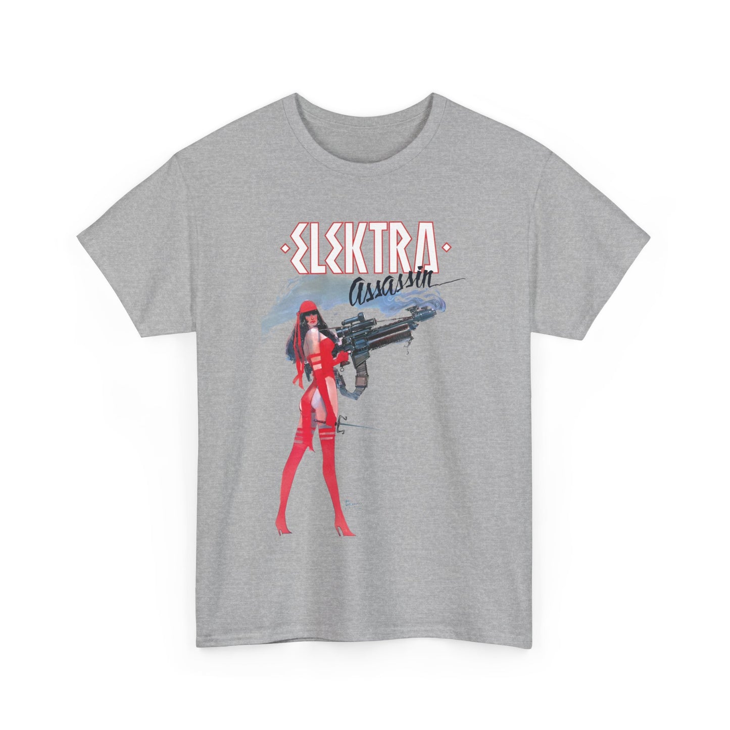 Elektra Assassin T-Shirt - Bill Sienkiewicz Art - Frank Miller - Daredevil Connection - Marvel Comics