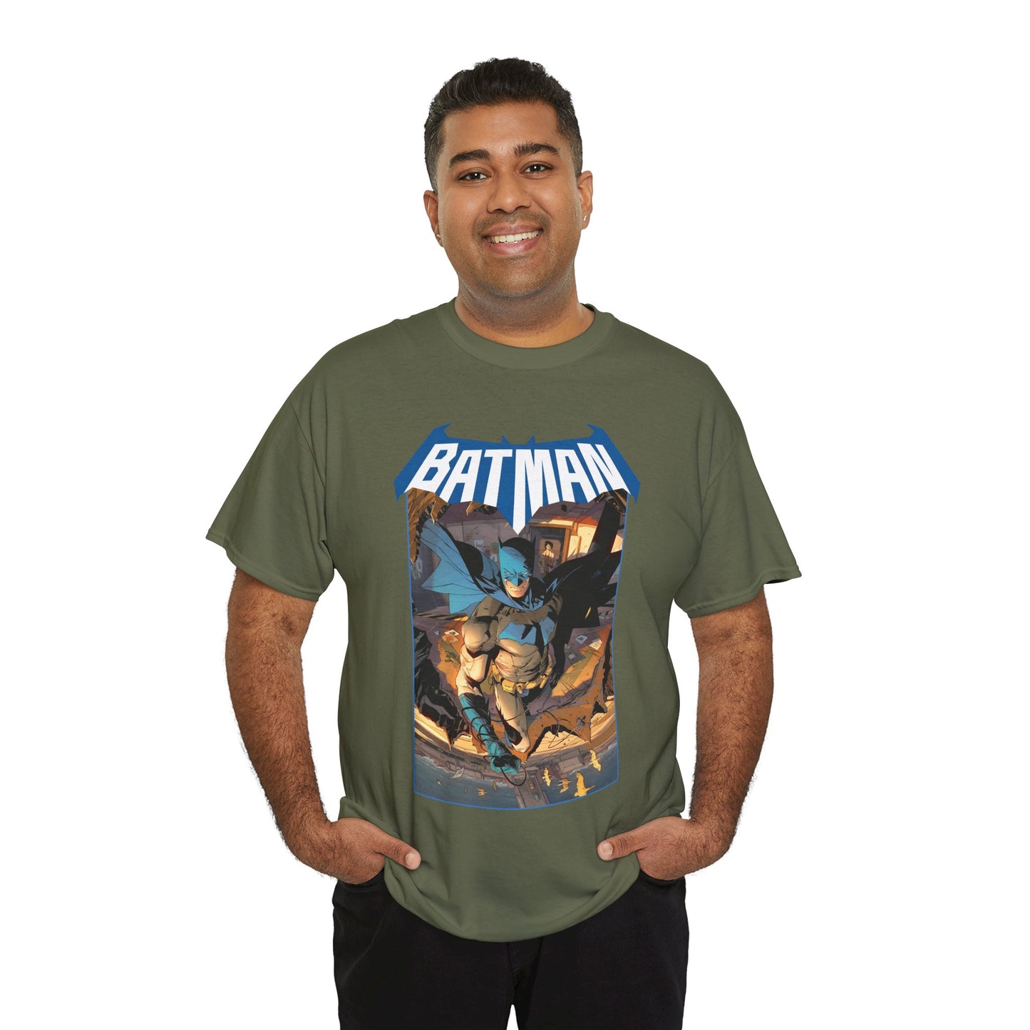 Batman T-Shirt - Jorge Jiménez Art - New 2025 Matt Fraction Series - Gotham City, Bruce Wayne - DC Comics