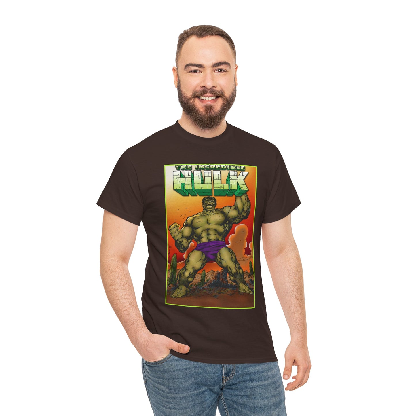 Incredible Hulk T-Shirt - John Byrne Art - Bruce Banner - Marvel Comics
