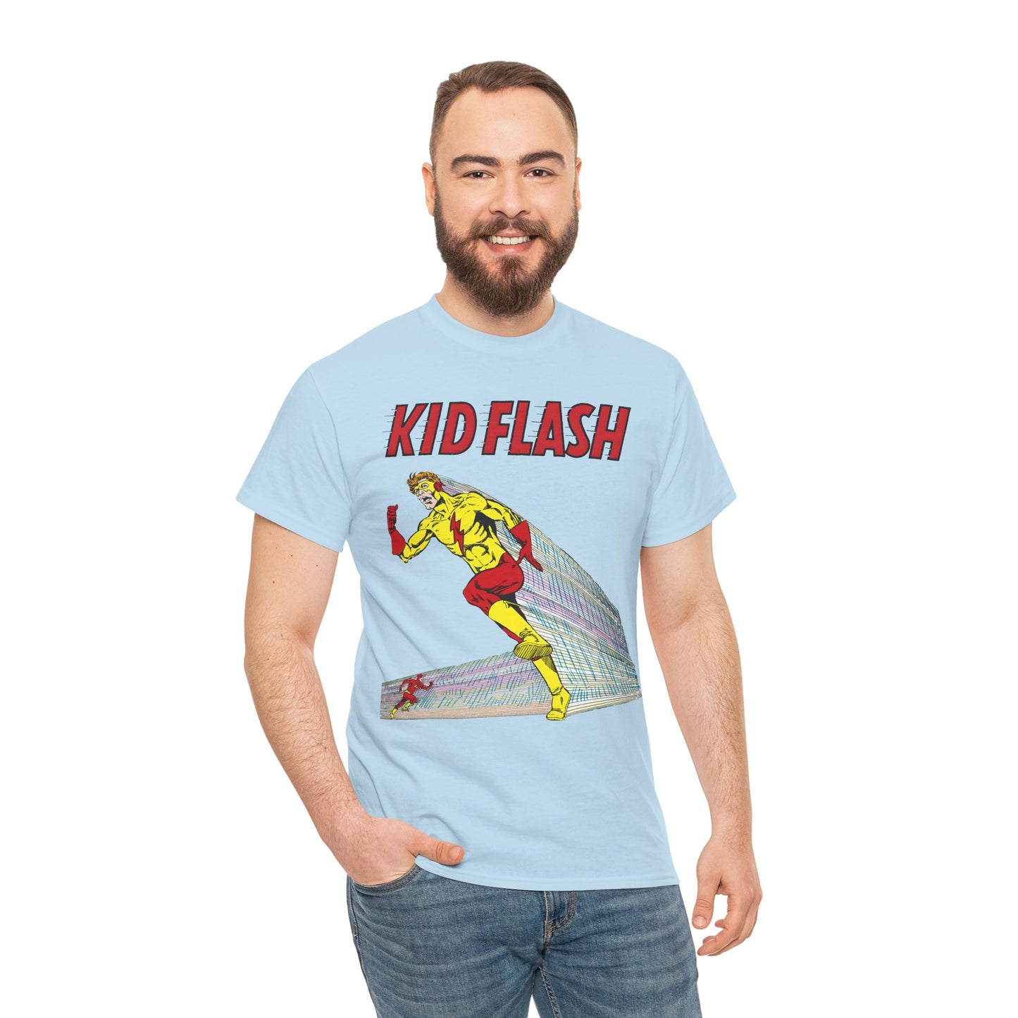 Kid Flash T-Shirt - George Perez Art - New Teen Titans - Wally West, Flash Sidekick - DC Comics